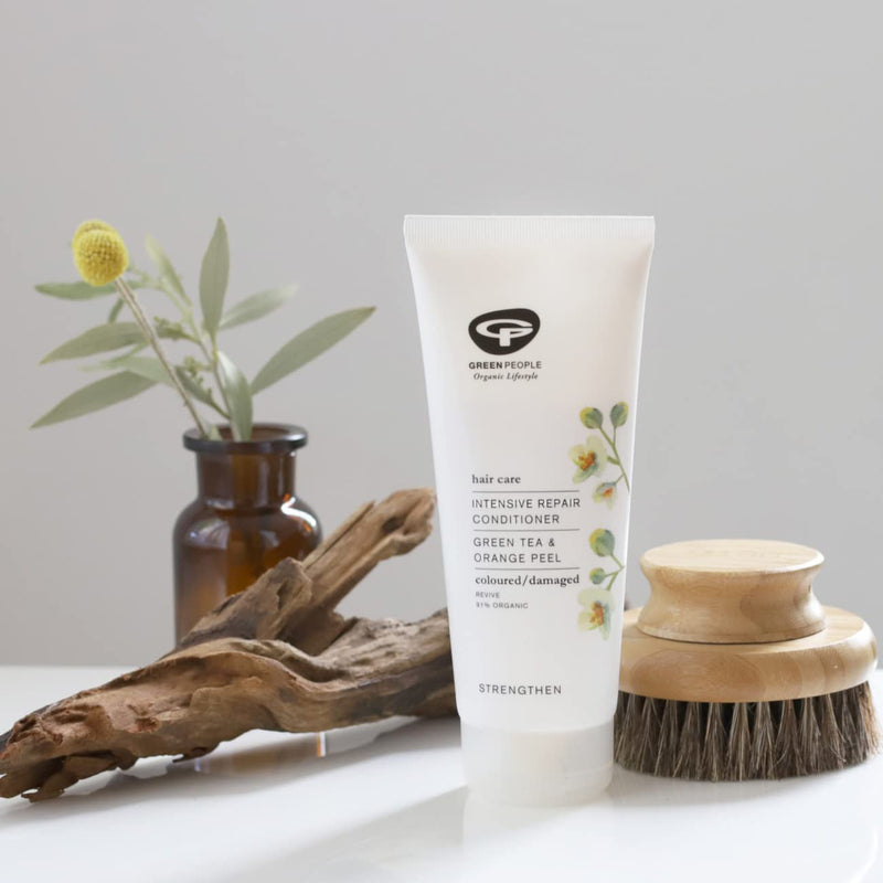 [Australia] - Green People Intensive Repair Conditioner 200ml | Natural & Organic Hair Conditioner | Strengthening Conditioner for Coloured or Dry Hair | Silicone Free Hair Care | Cruelty Free & Vegan 