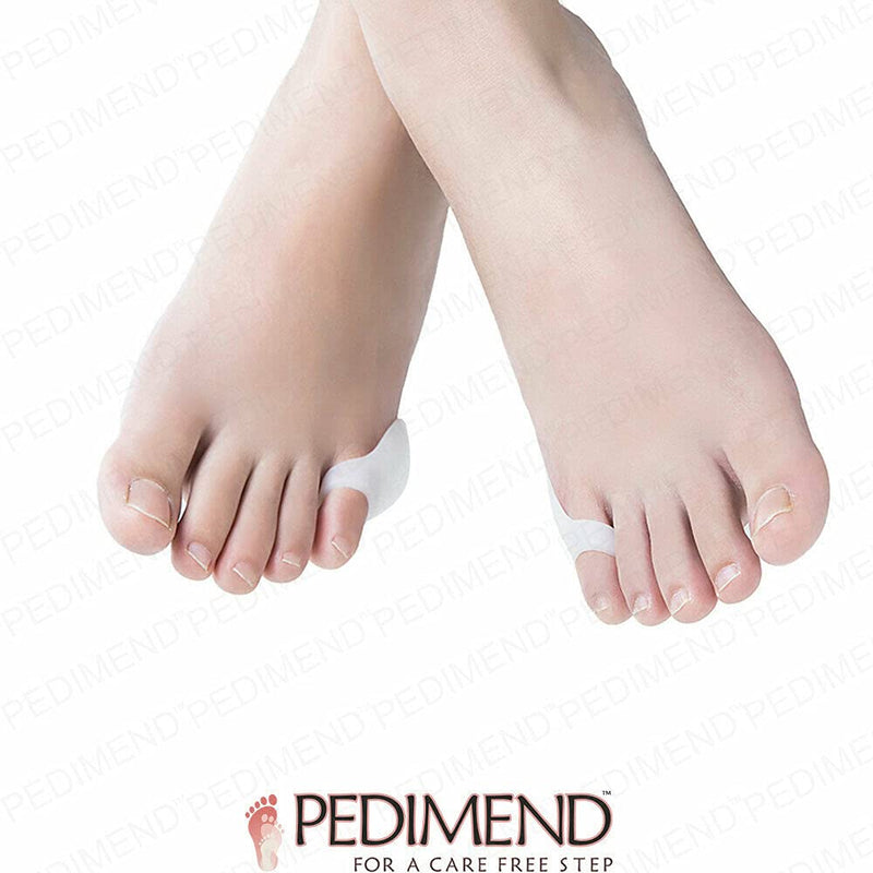 [Australia] - Pedimend™ Small Toe Gel Separators | Little Toe Bunion Cover Pads | Bunionette Protector Guard Sleeve| Pinky Finger Hallus Valgus Toe Cushion Stretchers 