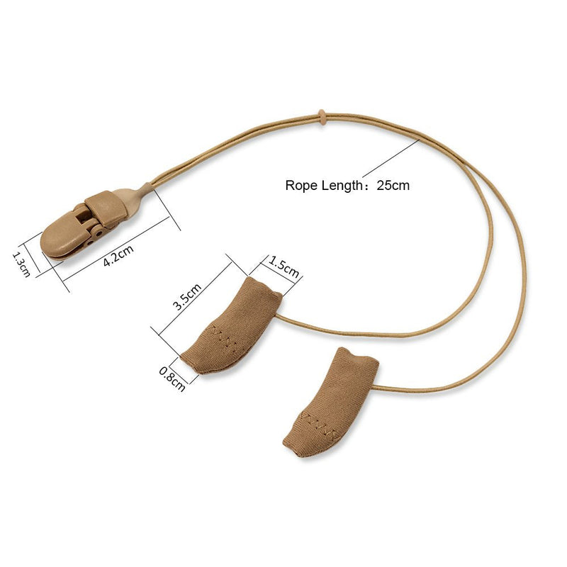 [Australia] - BTE Hearing Aids Clips Protector Cotton Covers Retaining Clips for 13# 