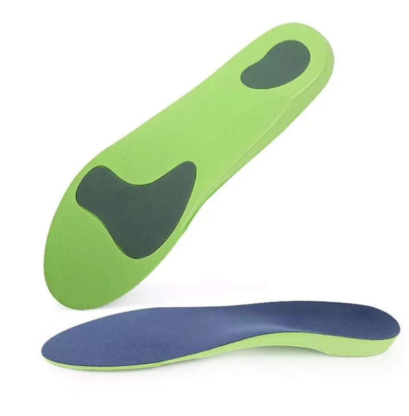 [Australia] - 2 Pairs Plantar Fasciitis Orthotic Insoles with Arch Support Shoe Inserts Women Men Insole Flat Feet Insert 5-6.5 (Small) 