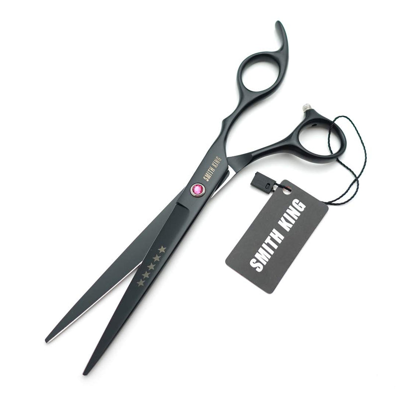 [Australia] - 7.0 Inches Professional hair cutting thinning scissors set with razor (Black) 7.0 Inch Black 