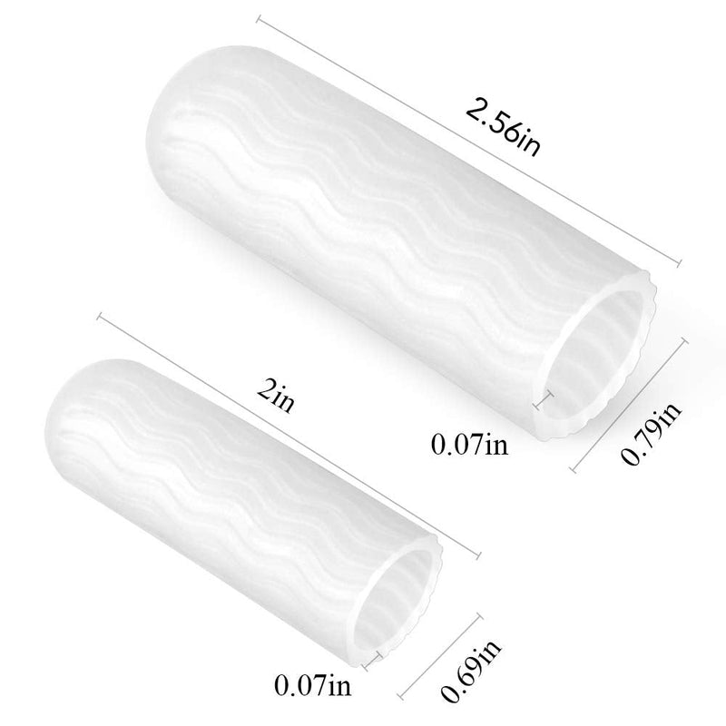 [Australia] - 10 Pack Silicone Finger Protectors,for Man,Gel Finger Cots & Protector,Relief from Pain of Finger Tips Cracked, Arthritis 