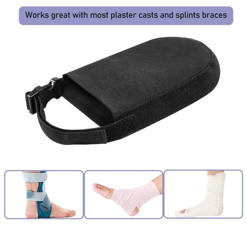 [Australia] - Cast Sock Toe Cover, Anti-Slip Cast Sock Cover for Men and Women, Protect Cast Walking Boot, and Orthosis Splints Braces Clean, Adjustable and One Size Fit Most 