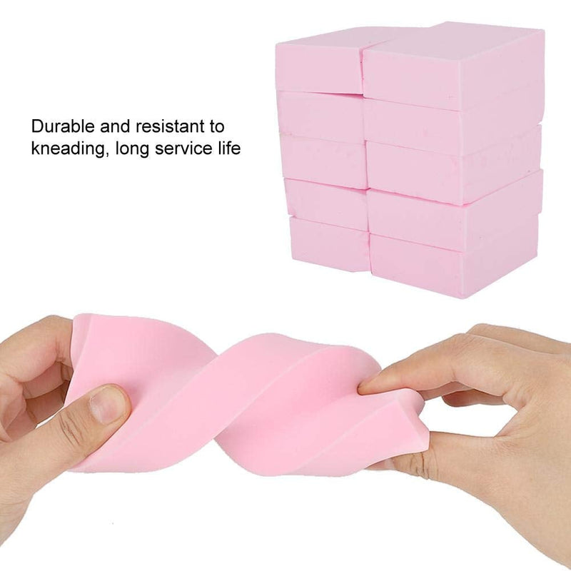 [Australia] - 10pcs PVA Spa Brush Scrubber, Bath Shower Spa Brush Scrubber Sponge Soft Exfoliating Body Skin Scrubber Pad(S Pink) S Pink 