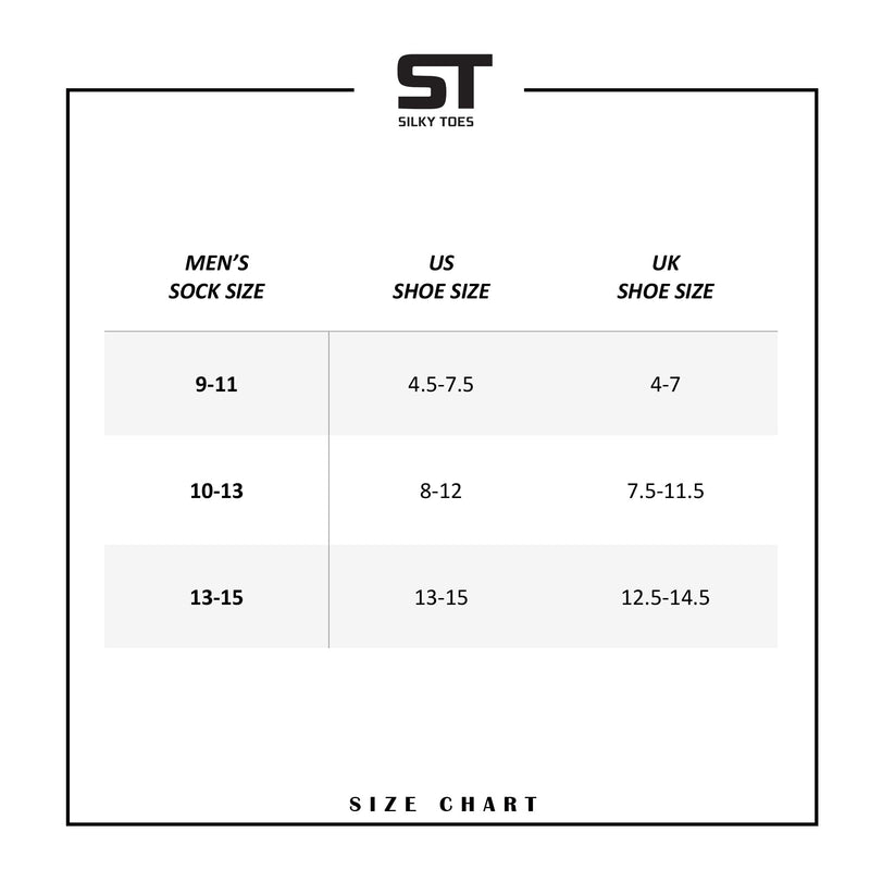 [Australia] - Silky Toes 3 or 6 Pack Men’s Bamboo Diabetic Seamless Soft Non-Binding Crew Socks, Also Available In Plus Sizes 9-11 Khaki- 3 Pairs 