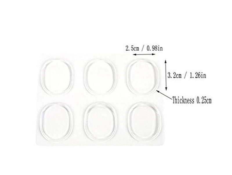 [Australia] - Set of 14 Clear Gel Heel Grips Liners High Heel Inserts Insoles Arch Support Anti Slip Forefoot Cushion Shoes Pad Shoe Stickers High Heel Pads for Foot Pain Relief 