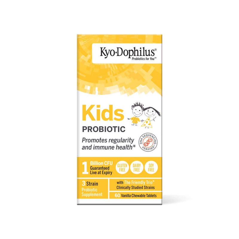 [Australia] - Kyo-Dophilius Kids Probiotic, Promotes Regularity and Immune Health*, 60 tablets (Packaging may vary) 