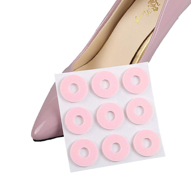 [Australia] - 36 Pieces Foam Callus Cushion Self Adhesive Soft Foam Callus Cushions Toe Pads Corn Protector Callus Cushions for Pain Relief Feet Toes, Pink 