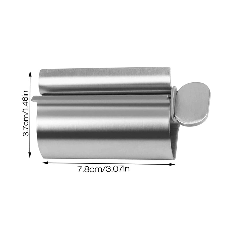 [Australia] - WANGCL 3 Pieces Stainless Steel Tube Squeezer Toothpaste Squeezer Metal Toothpaste Tube Wringer Holder Stand Toothpaste Expressor Squeezer for Bathroom 