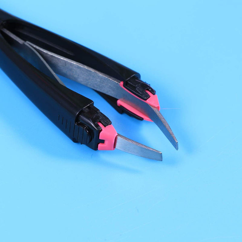 [Australia] - Frcolor Eyebrow Tweezers Automatic Retractable for Facial Eyebrow Removal (Color Random) 