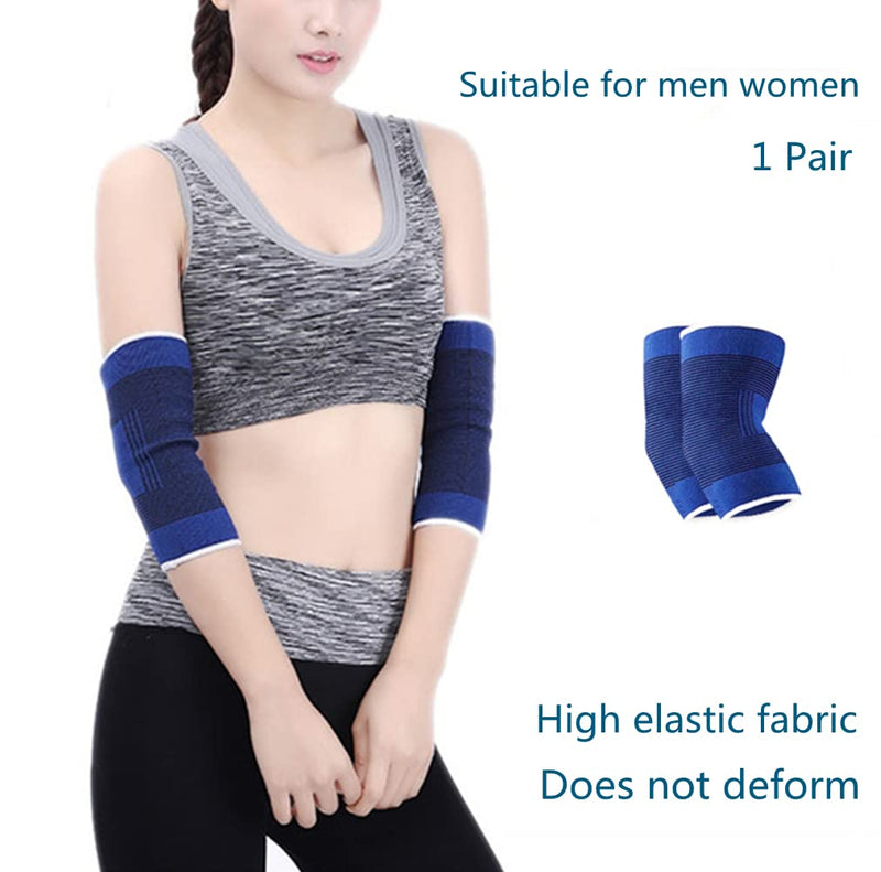 [Australia] - JUSDIQIR 2 PCS Elbow Compression Sleeves, Elbow Brace for Men And Women, Tennis And Golfer's Elbow Support, Arm Support Sleeves For Sports Protection And Pain Relief 