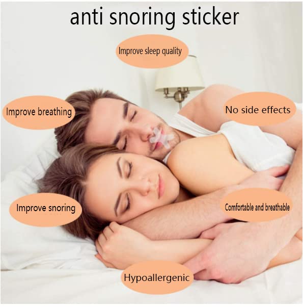 [Australia] - 120 Sleep Stickers Anti-snoring Lip Stickers Reduce Mouth Breathing Breathe Through Nose Improve snoring Improve Sleep Quality 