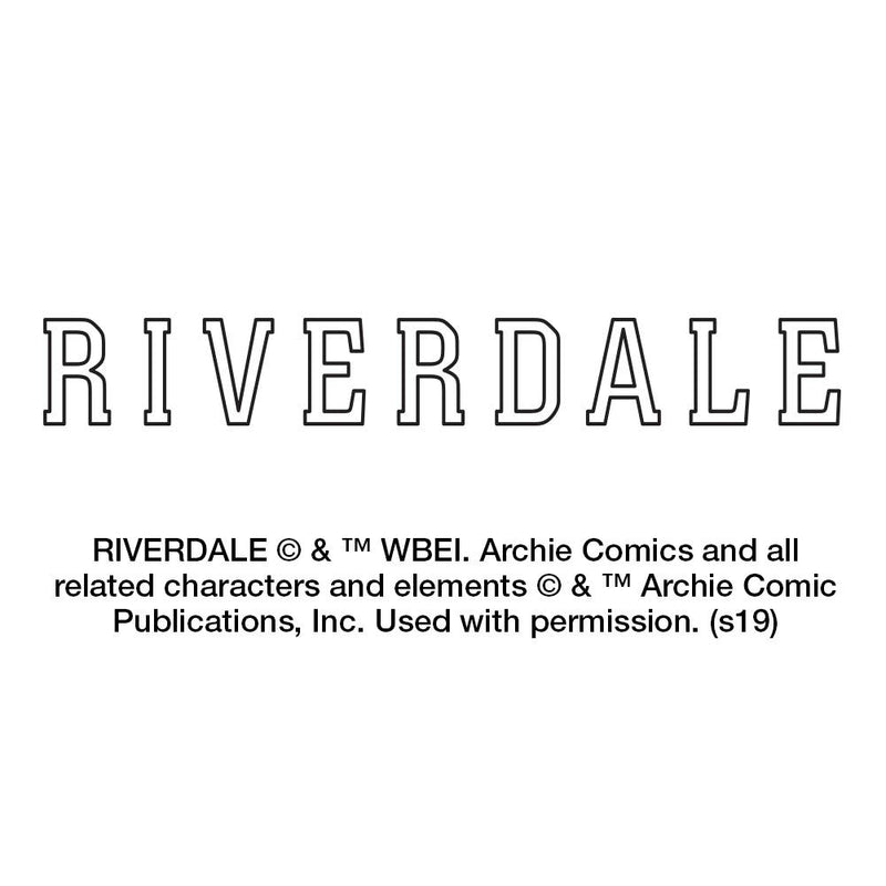 [Australia] - Riverdale River Vixens Cheer Logo Makeup Cosmetic Bag Organizer Pouch 