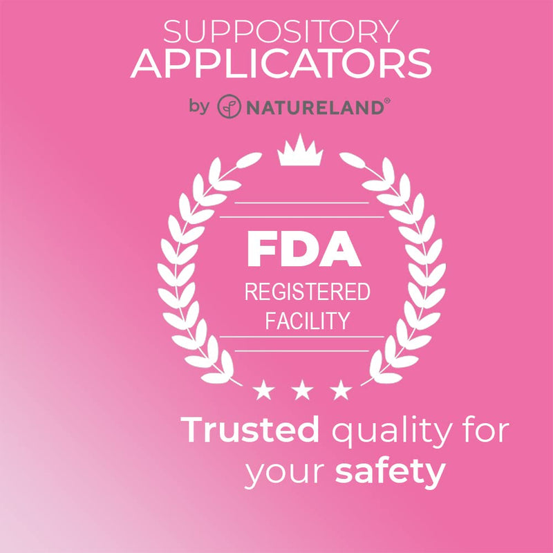 [Australia] - [20 Pack] Natureland Vaginal Suppository Applicators for Women, Designed in USA, Soft Tip Auxiliary Tool for Pills, Boric Acid, and pH Balance Tablet Suppositories, Individually Wrapped 20 Pack 