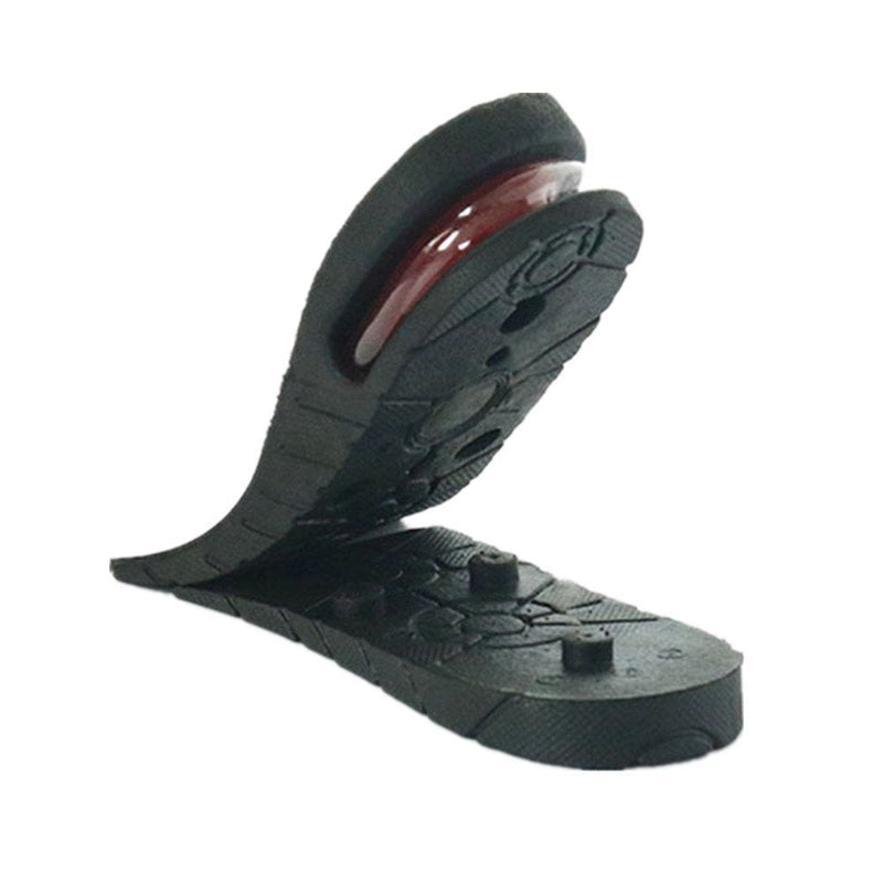 [Australia] - Height Increase Insoles 3-Layer Air up Shoe Lifts Elevator Shoes Insole -6 cm (2.4 inches) Heels Lift Inserts for Men and Women Half-length 