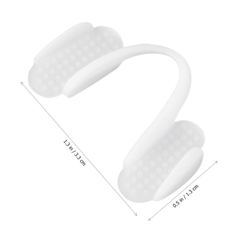 [Australia] - HEALLILY Clear Mouth Grinds, Silicone Dental Mouth Guard Teeth Splint Protector for Preventsing Night Teeth Grinding Bruxism Clenching 