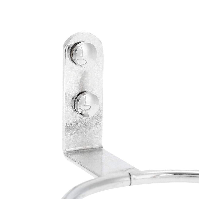 [Australia] - ANGGREK Hair Dryer Holder Stainless Steel Wall Mount Hair Dryer Stand Rack Hairdressing Dryer Hanger Bathroom Storage Organizer 