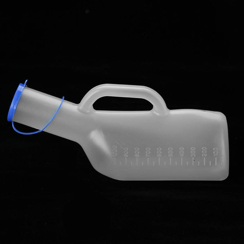 [Australia] - 1000ml Portable Outdoor Urine Bottle with Lid Kids Adults Mobile Toilet Urine Collector Urinals Transparent Urinal for Elderly Children 