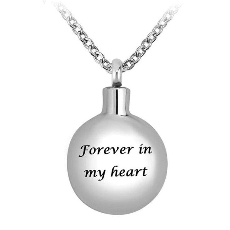 [Australia] - CoolJewelry Urn Necklace Ashes Family Tree of Life Memorial Cremation Pendant Keepsake Jewelry Stainless Steel 