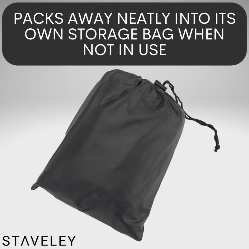 [Australia] - Staveley Standard Size Mobility Scooter Cape | Waterproof Rain Poncho Cover for Electric Scooters and Wheelchair | Perfect for Boot Scooters 