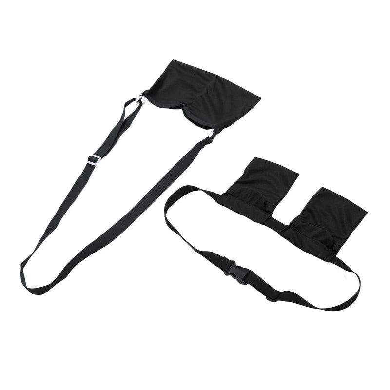 [Australia] - Mastectomy Drain Holder, Pouches with Shower Bag, Length Adjust Elastic Band Mesh Shower Bag Surgery Drainage Pouch for Surgery Mastectomy(Black) Black 