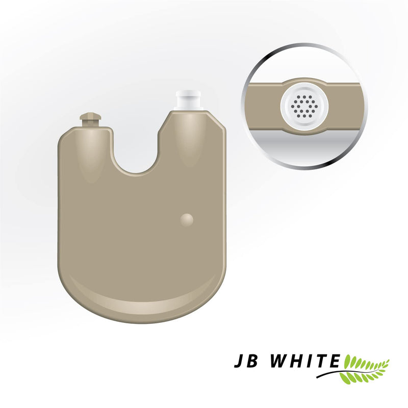 [Australia] - JB White ProWax Hearing Aid Filters for Oticon and Bernafon Speakers, 5x Dispenser Disc with 6 Tools and 6 Filters, Grey (Pack of 30) 