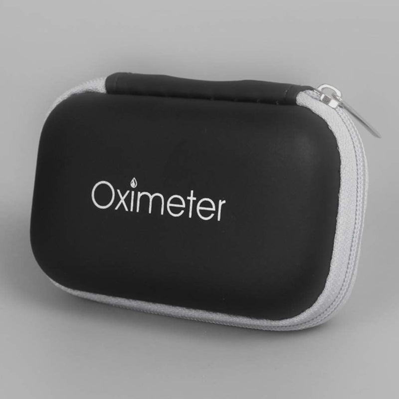 [Australia] - VOSAREA EVA Oximeter Storage Bag Fingertip Pulse Oximeter Protective Case Organizer Portable Zipper Carry Pouch Box for Blood Oxygen Saturation Monitor 