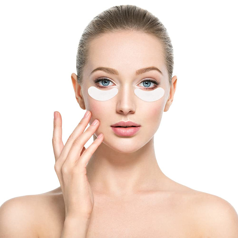 [Australia] - Eye Gel Pads, Lint Free Eyelash Patches, 100 Pairs Under Eye Gel Pads for Pro Salon and Individual Eyelash Extension 