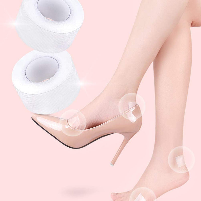 [Australia] - Healifty Heel Stickers Protector Pads High Heel Stickers Tape Cushions Clear Invisible High Heels Tape for Prevention Blister Chafing Friction Anti Abrasion Tape 4pcs 