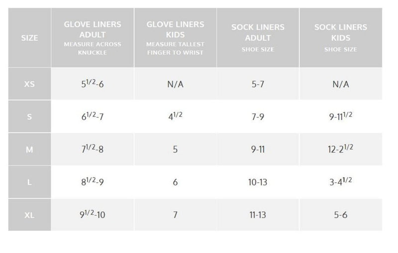 [Australia] - Terramar Kids Thermasilk Ultra-Thin Performance Liner Gloves Small (5) Natural 