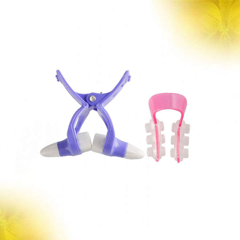 [Australia] - HEALLILY 2pcs Nose Up Lifting Shaping Shaper Clip Nose Straighteners for Natural Nose up Slimmer Lifting Shaping 