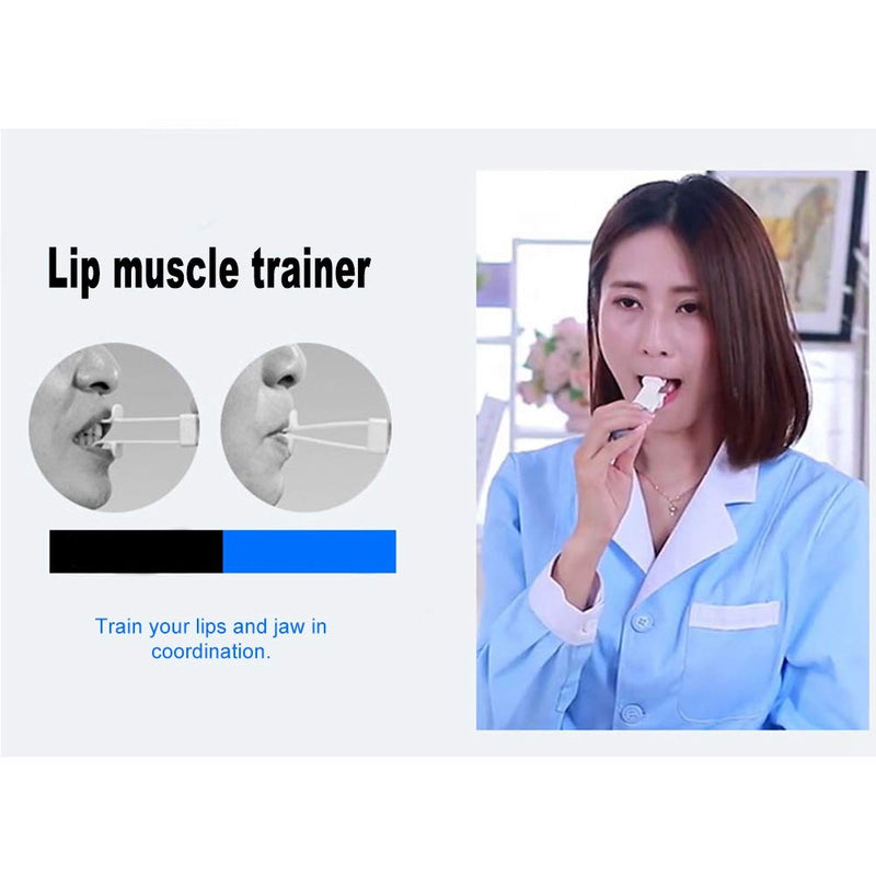 [Australia] - Lips Tongue Muscle Perceiving Trainer Recovery Oral Mouth Muscle Training Exerciser Recovery Massager Tongue Trainer Puller for dysarthria Tongue Muscle Rehabilitation Stroke Hemiparalysis 