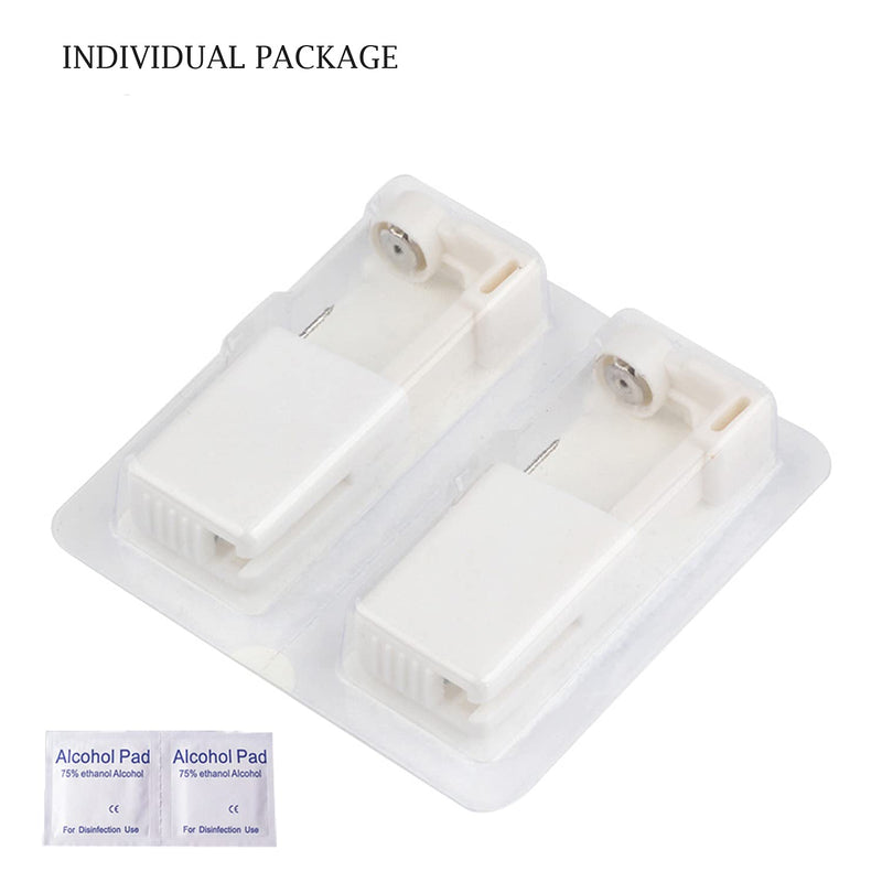 [Australia] - Disposable Ear Piercing Kit Painless Ear Piercing Gun Tool with Ear Studs, 2 Pack Crown 