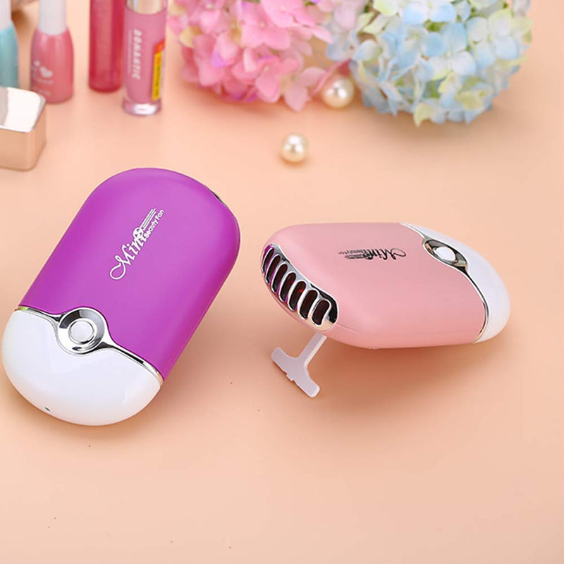 [Australia] - Tongping USB Mini Fan Air Conditioning Blower for Eyelash Extension(Pink) 