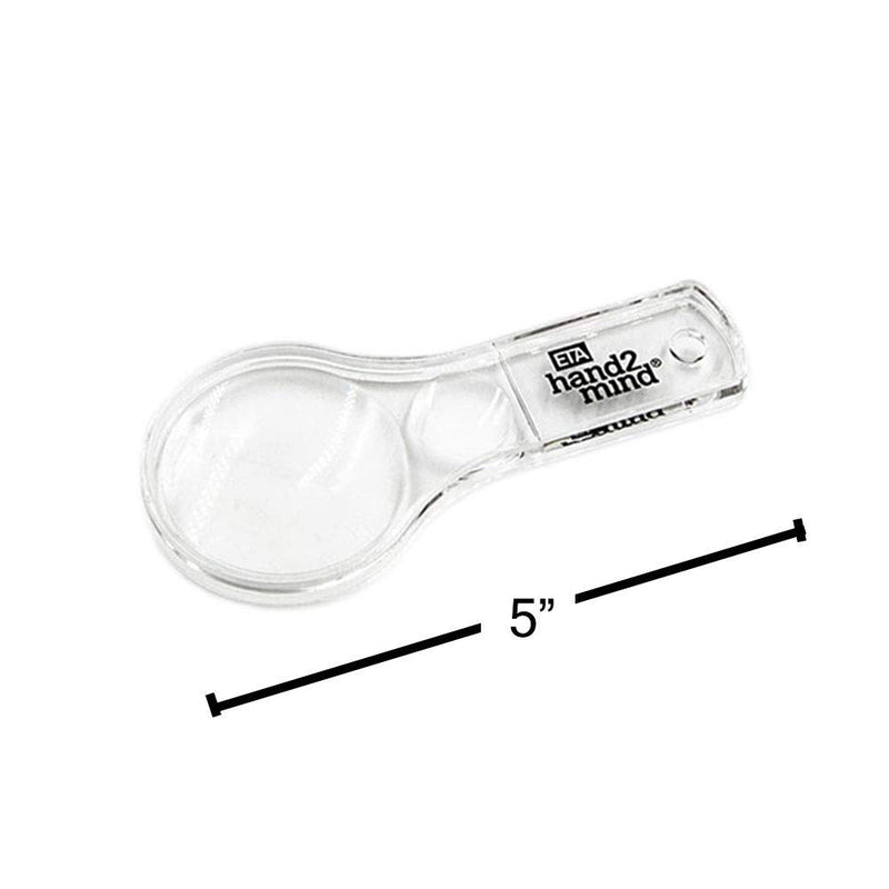 [Australia] - hand2mind Hand Lens 3X and 6X Magnifier for Home, Classroom, Indoor and Outdoor Use (Pack of 6) 