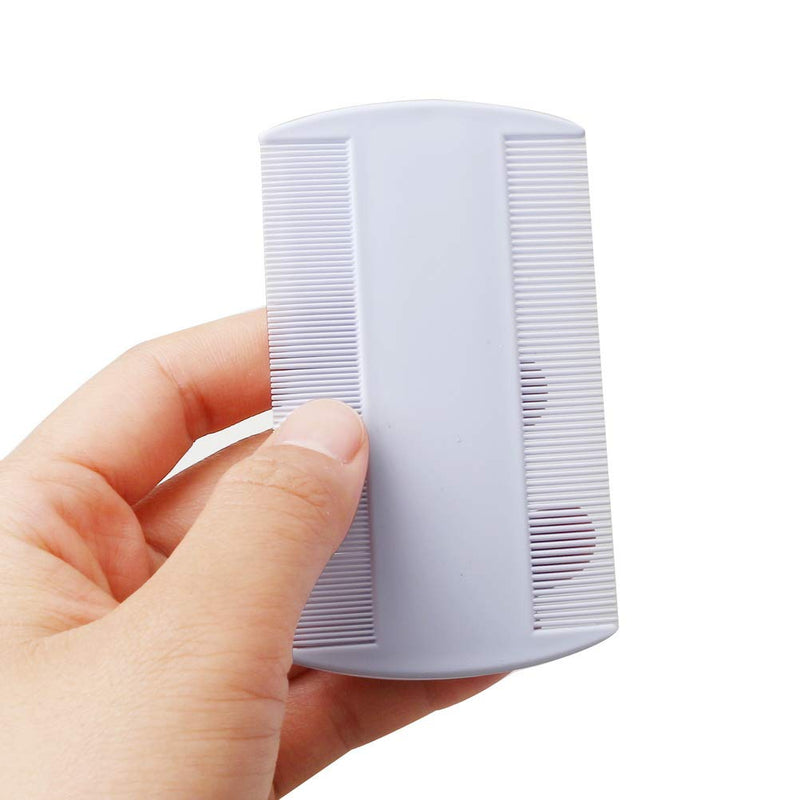 [Australia] - pengxiaomei 4 pcs Lice Combs,Durable Double Sided Nit Comb Lice Dectection Comb Head Treatment for Kids Adults Pets 