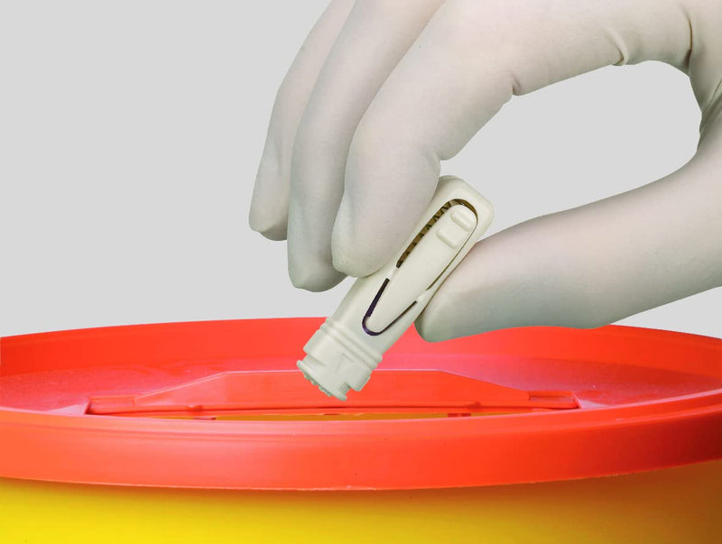 [Australia] - Unistik Safety Lancets I Normal (23G x 1.8mm) for Medium Blood Flow I 200ct I Blood Sampling Device for Glucose and Other Capillary Blood Tests I Single-use for Safety 23G X 1.8mm, 200 Count 
