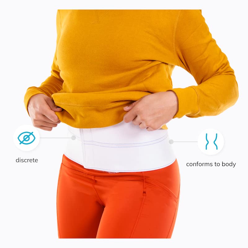 [Australia] - BraceAbility Plus Size Bariatric Abdominal Stomach Binder - Belly Support Band Wrap for Big Men or Women, Obesity Girdle Belt for Post Surgery Recovery, Hernia Treatment and Tummy Waist Compression (4X-Large (Pack of 1)) 4XL 