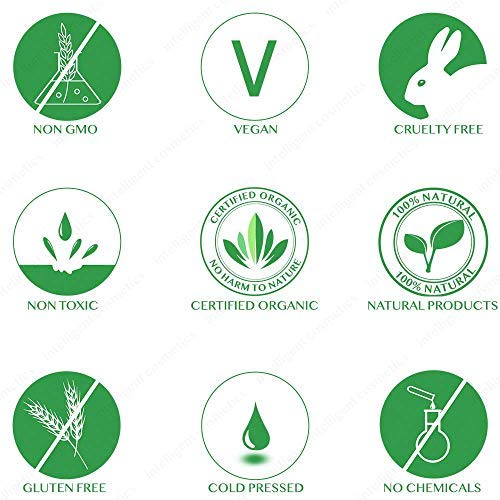 [Australia] - Rosehip Oil 100% Cold Pressed Pure Certified Organic Oil 100ml Best Known Facial Oil with Vitamin E, Vitamin C, B-carotene and a Form of Vitamin A 