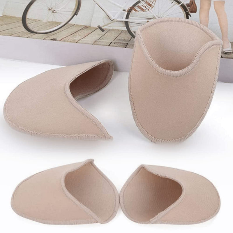 [Australia] - 1 Pair Ballet Dance Shoe Toe Pads Ballet Shoe Pouches Pad Protector Soft Toe Cap Relief Forefoot Pain Point Shoes Ballet Slipperfor Heel Ballet Point Shoes 