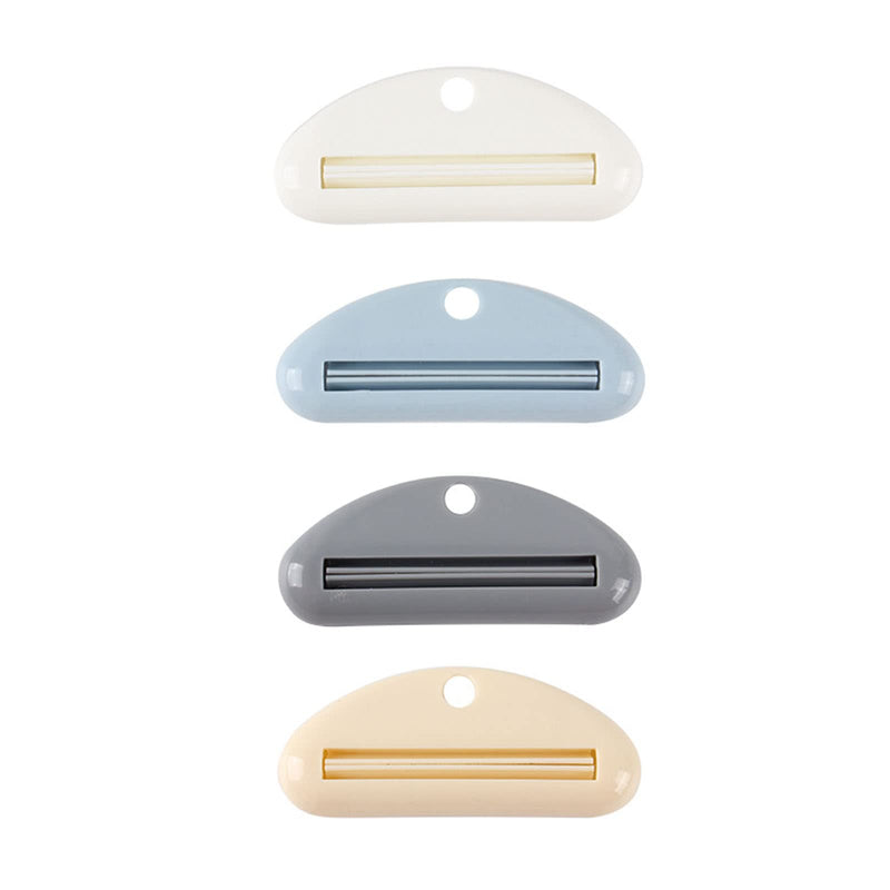 [Australia] - 4 Pcs Toothpaste Squeezer Dispenser Clip Plastic Toothpaste Clips Toothpaste Tube Dispenser Toothpaste Squeezers Tool for Toothpaste Hand Cream Cosmetics 