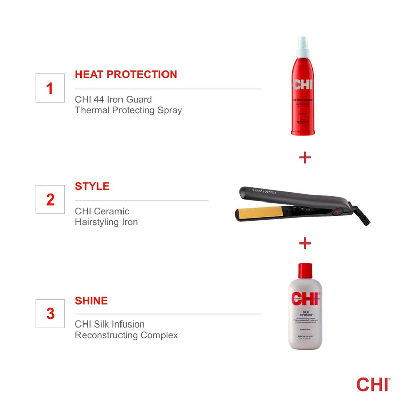 [Australia] - CHI 44 Iron Guard Thermal Protection Spray, Clear, 8 Fl Oz 8 Ounce (Pack of 1) 
