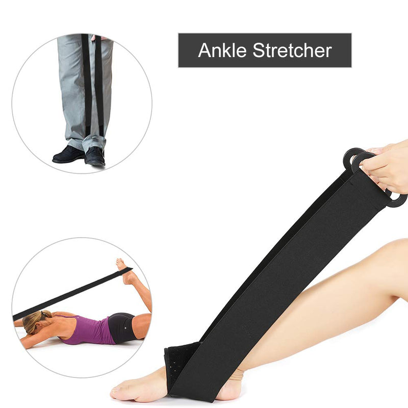 [Australia] - Foot Drop Fascitis Plantar Ankle Training Belt Foot Drop Exercise Strap & Yoga Sport,Professional Foot Orthotics Assist Joint Achilles Tendon 