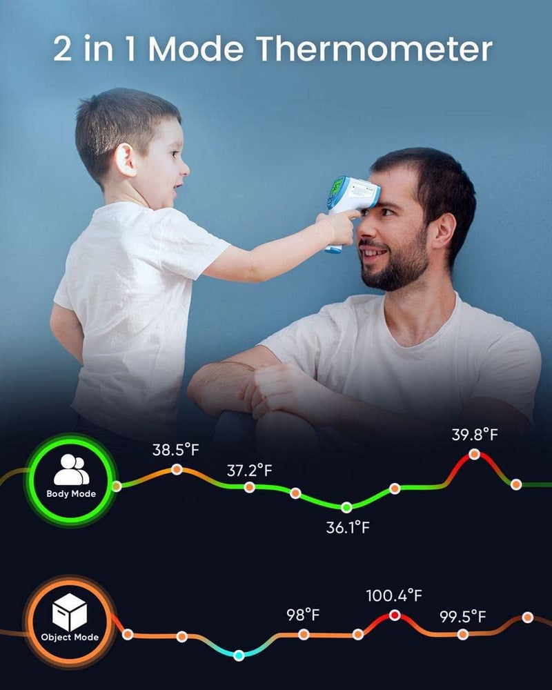 [Australia] - [2022] AILE Digital Thermometer For Adults, Baby Thermometers Adult No Touch Infrared Thermometer For Adults –Digital Thermometers Medical Baby Thermometer Newborn Ear Forehead Thermometer Gun 