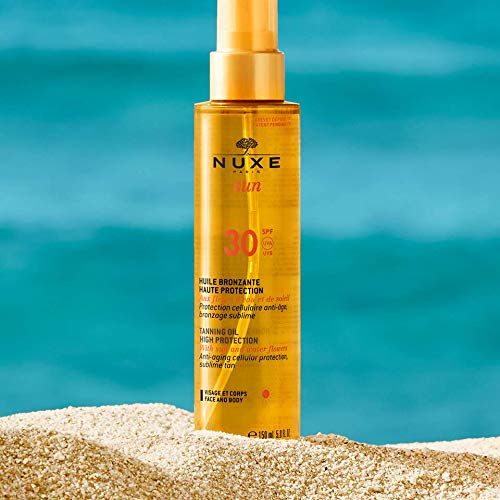 [Australia] - Nuxe Sun by Nuxe Tanning Oil for Face & Body SPF30 150ml 