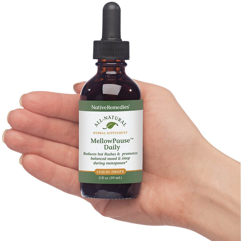 [Australia] - Native Remedies MellowPause - Natural Homeopathic Formula Helps Reduce Hot Flashes, Mood Swings, Sleeplessness and Night Sweats Mellowpause Daily 1pk 