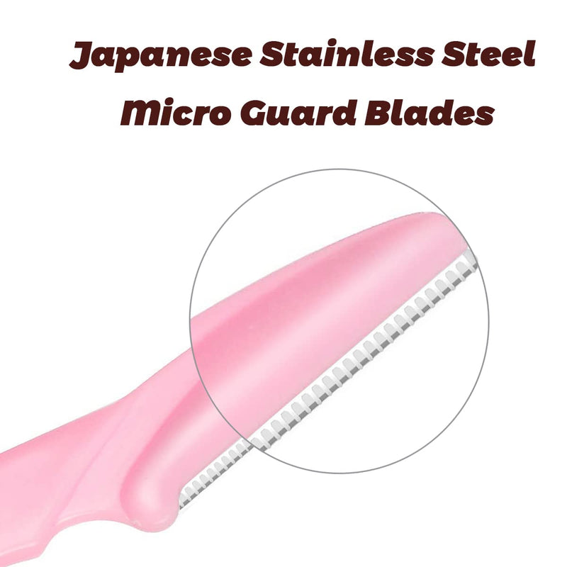 [Australia] - 15 Pcs Eyebrow Razors Facial Hair Remover Shaver Trimmer Shaper, Exfoliating Dermaplaning Tool for Women and Men 15 