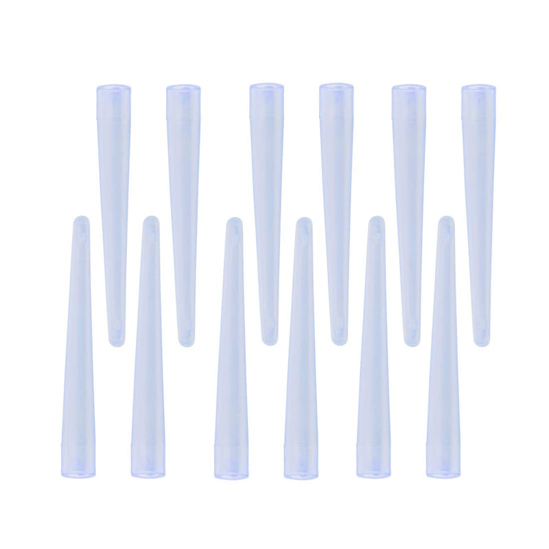 [Australia] - Enema Replacement Nozzle Tips (12 Pcs) - BPA-Free Enema Parts, Flexible & Soft PVC Comfort Nozzle Enema Attachment 
