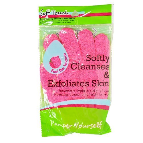 [Australia] - Purely Me Exfoliating Gloves, 1-pack - Colors Randomly Selected Colors Vary 