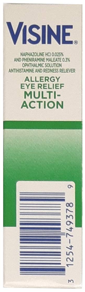 [Australia] - Visine Multi-Action Eye Allergy Relief, 0.5 oz (Pack of 2) 